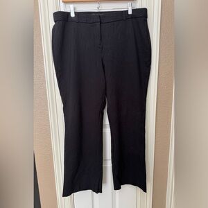 Amanda & Chelsea Charcoal Pinstripe Trousers